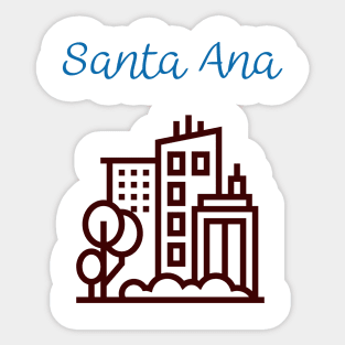 City Of Santa Ana Sticker